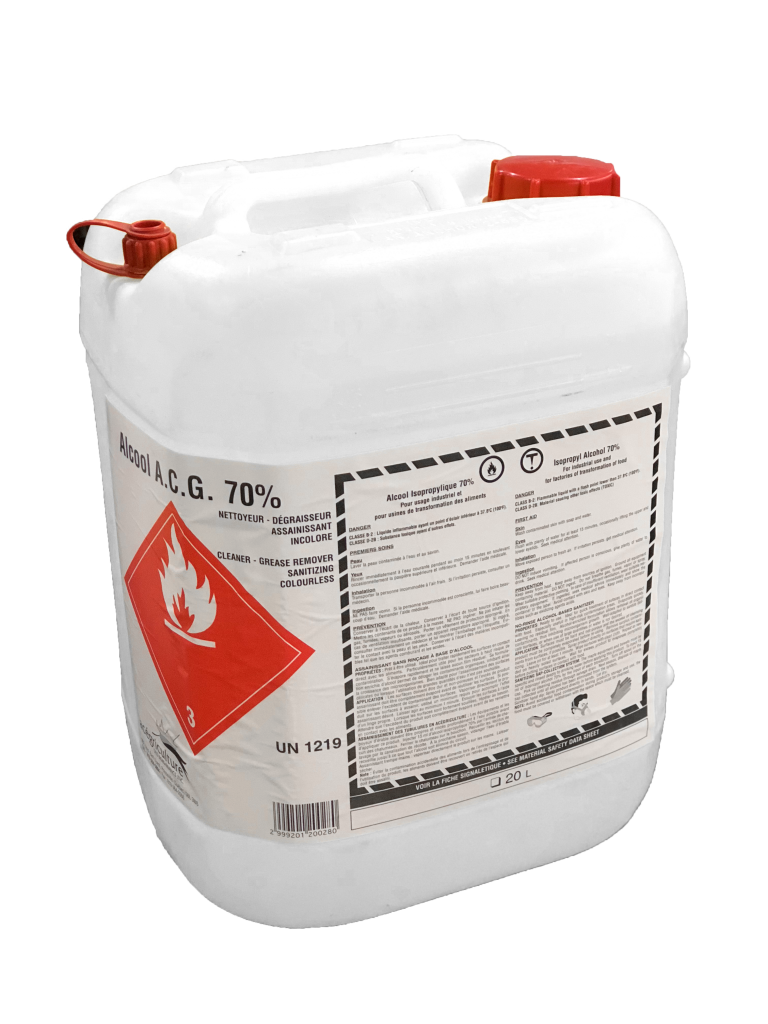 Alcool Isopropylique 70 20L Memprotec